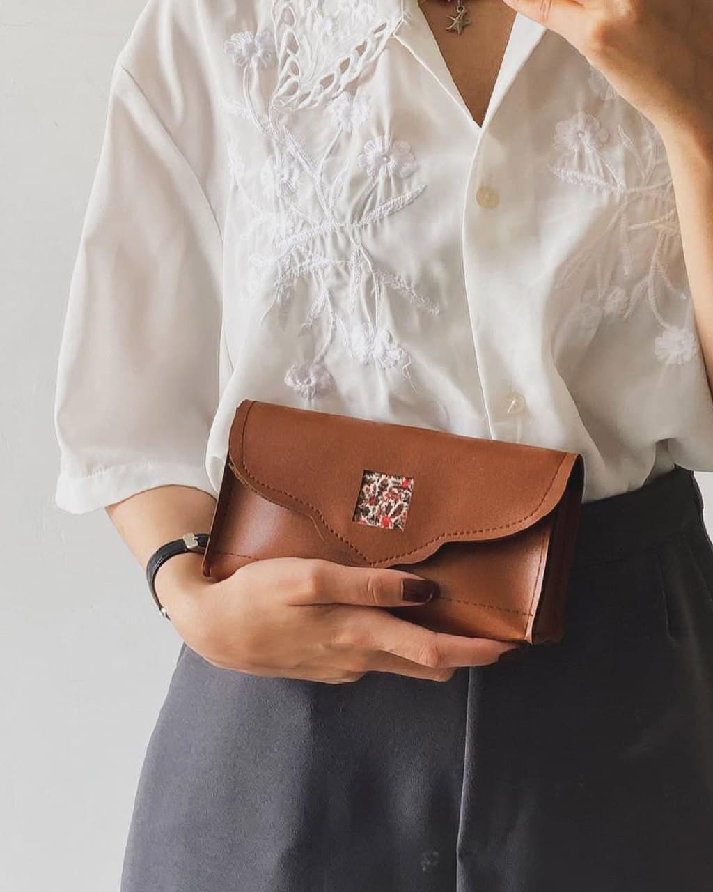 کیف دستی چرم دست دوز