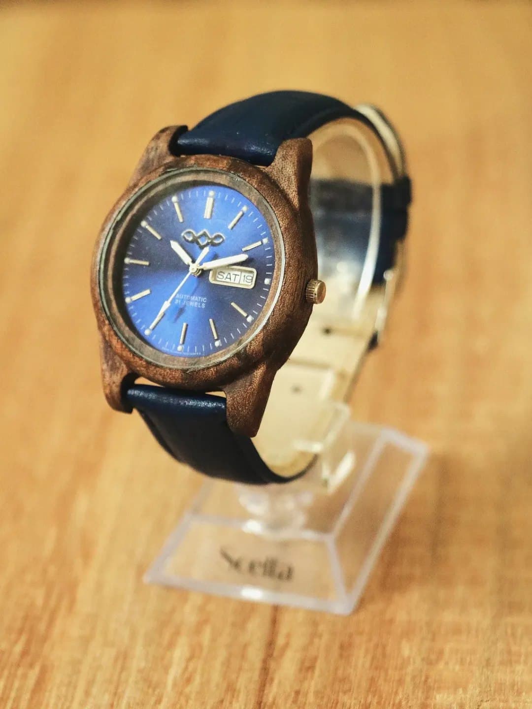 ساعت مچی چوبی مردانه و زنانه