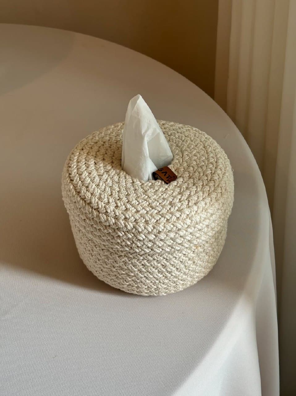 کاور دستمال کاغذی گیس بافت