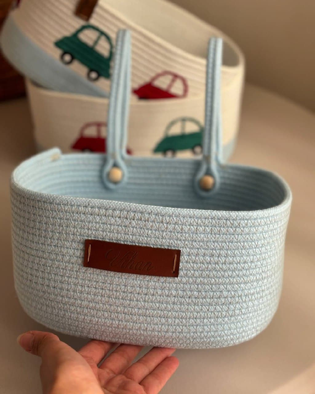 باکس نظم دهنده اتاق کودک طرح ماشین