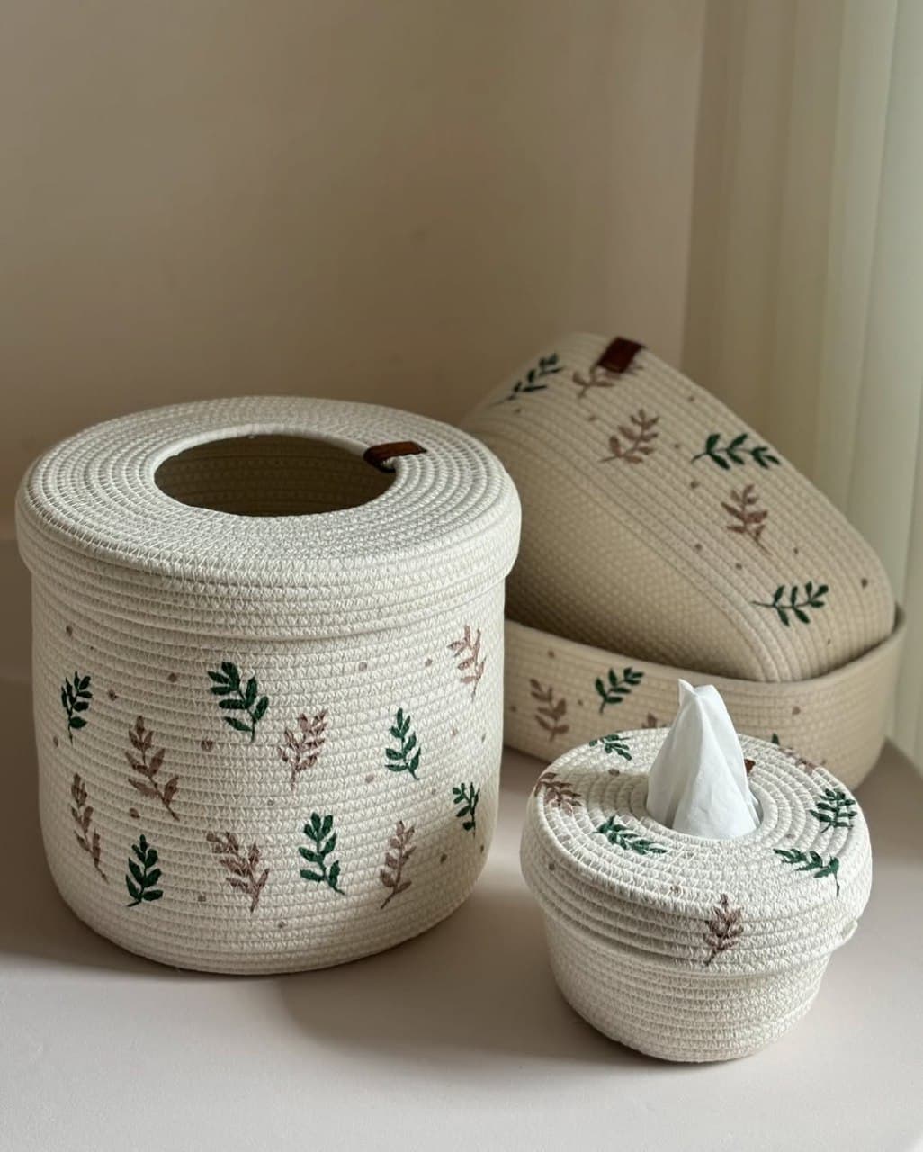 ست نظم دهنده اتاق کودک طرح برگ