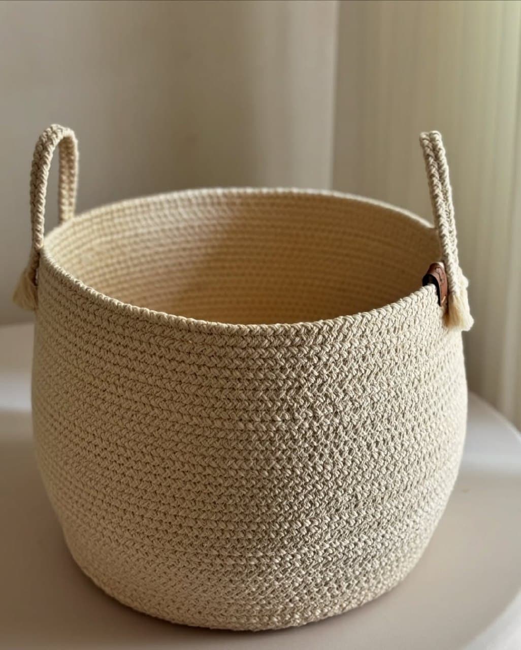 سبد نظم دهنده قیطانی دسته دار