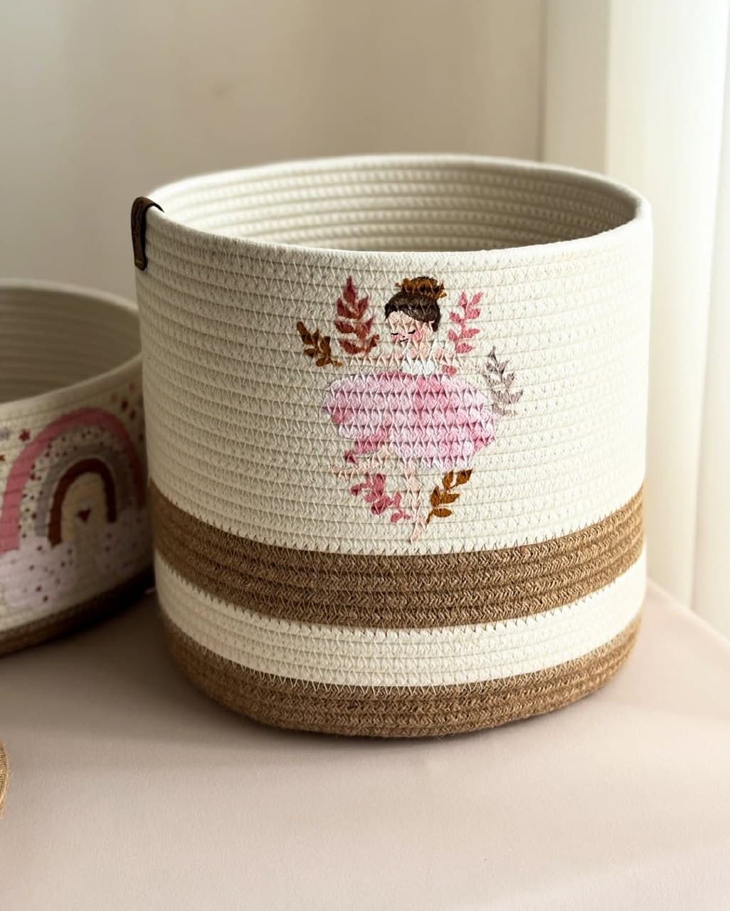 ست نظم دهنده اتاق کودک با نقاشی دست