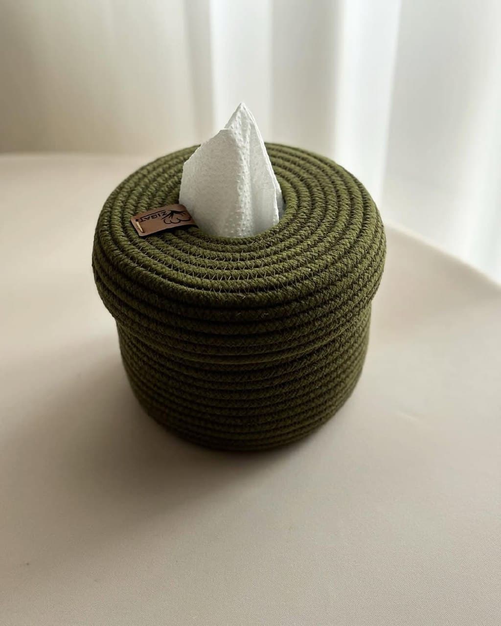 کاور دستمال کاغذی بافتنی نقلی و قشنگ