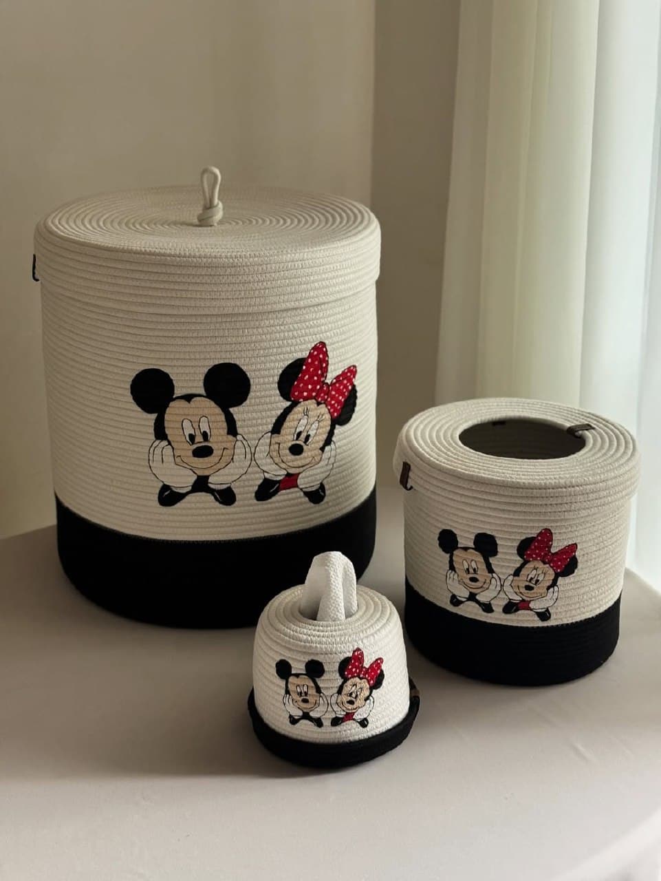 ست نظم دهنده اتاق کودک طرح میکی و مینی ماوس