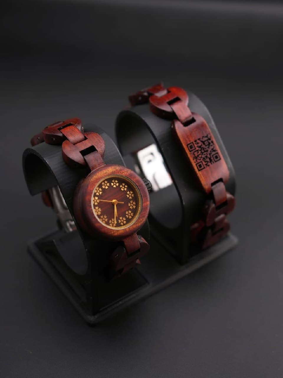 ساعت مچی چوبی زنانه مدل پرنسس