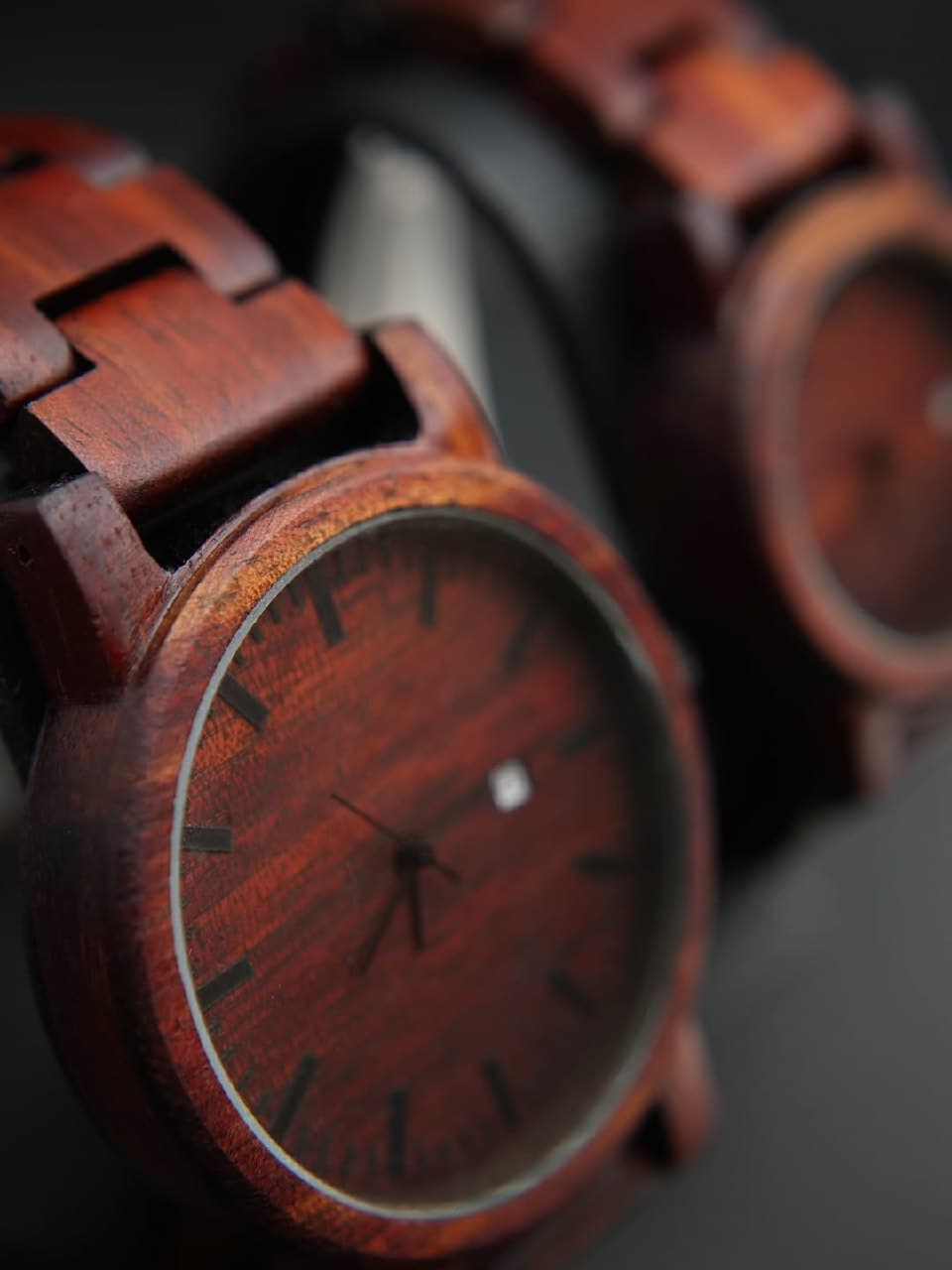 ست ساعت مچی چوبی مدل میترا