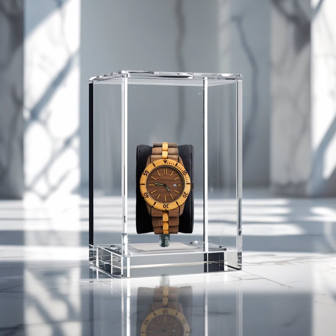 ساعت مچی چوبی مدل آرون