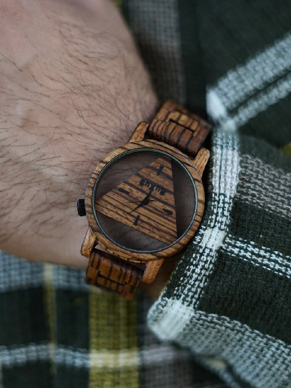 ساعت مچی چوبی باکسِس مدل دلتا