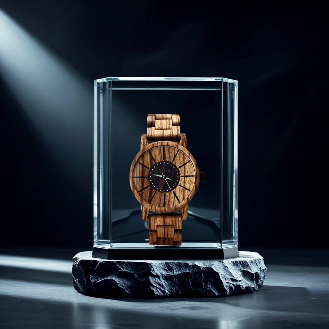 ساعت مچی چوبی باکسِس مدل میترا