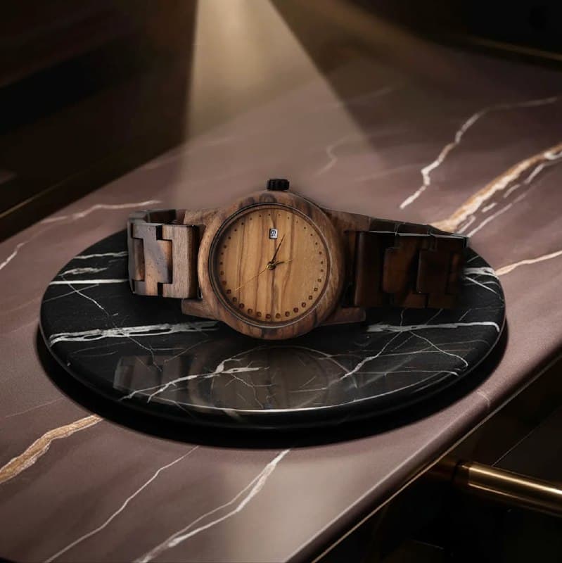 ساعت مچی چوبی مدل aceer