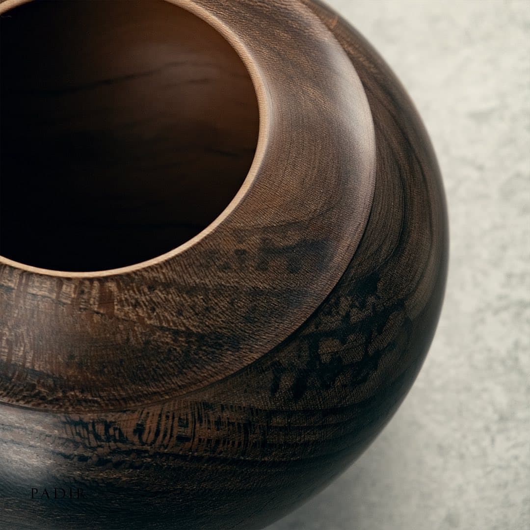 کاسه دکوری چوبی مدل چنار