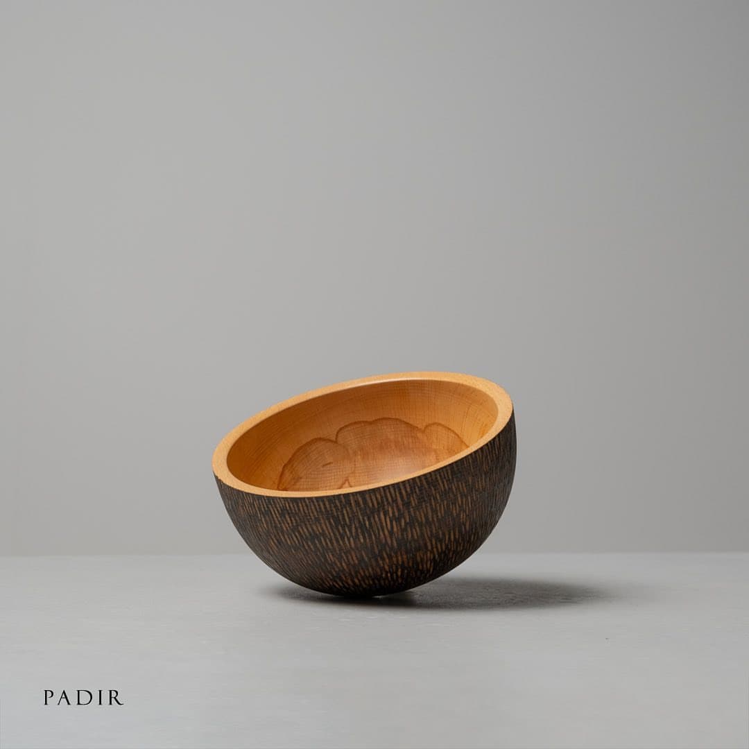 کاسه چوبی پذیرایی پادیر