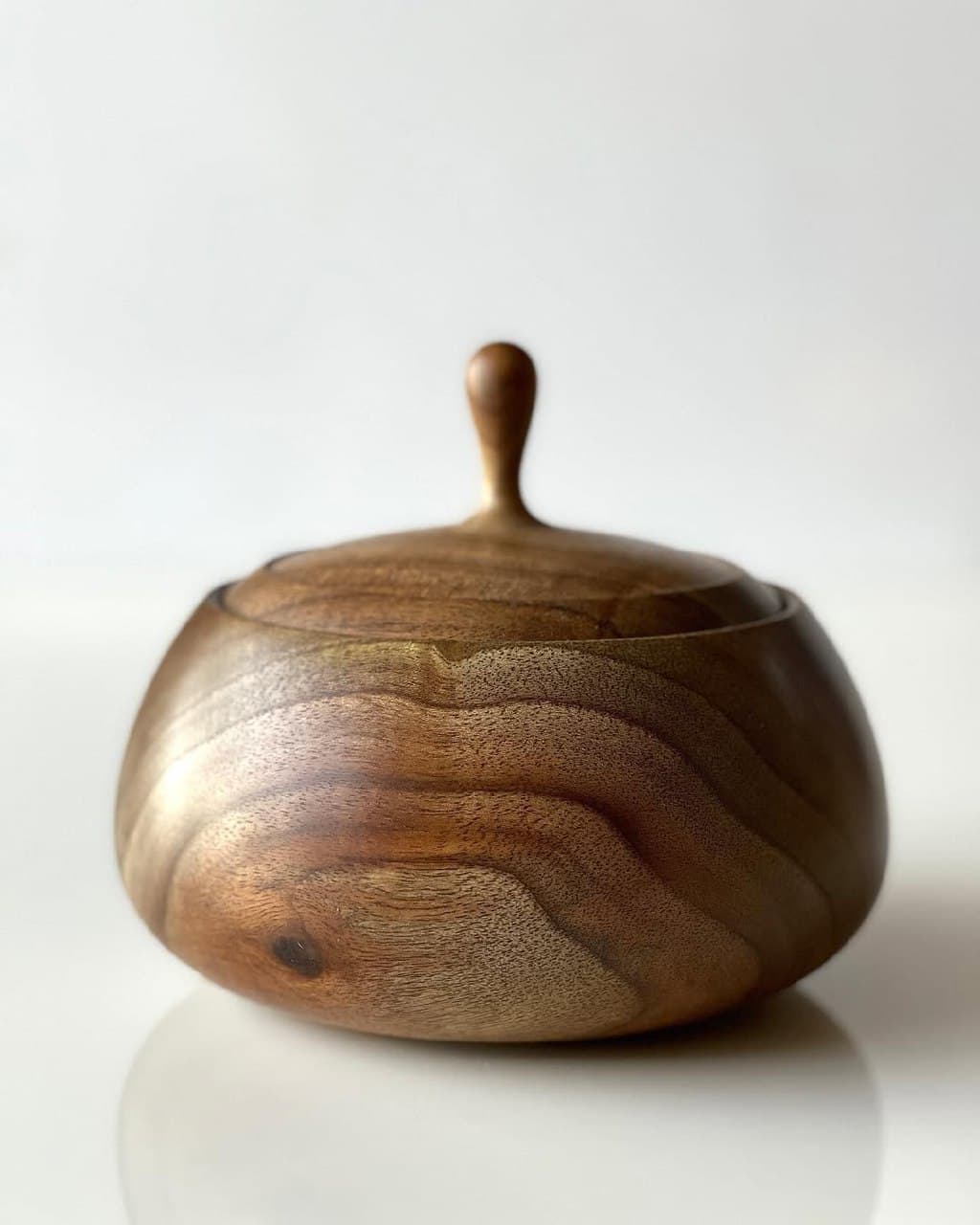 قندان و شکلات خوری چوبی دستساز