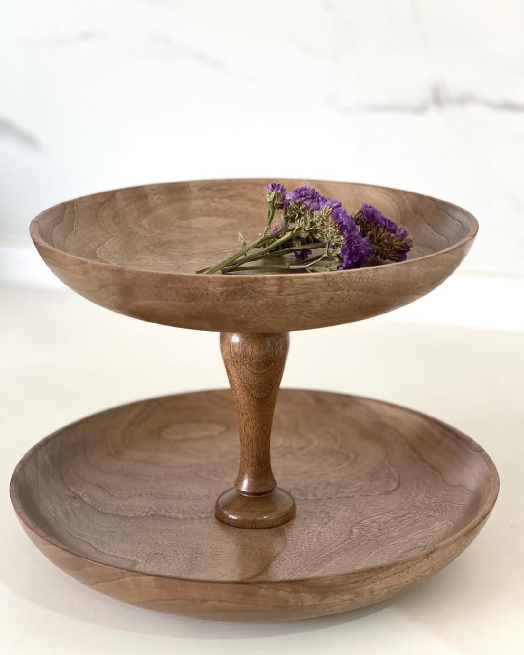 شیرینی خوری دو طبقه چوبی مدل همدلی