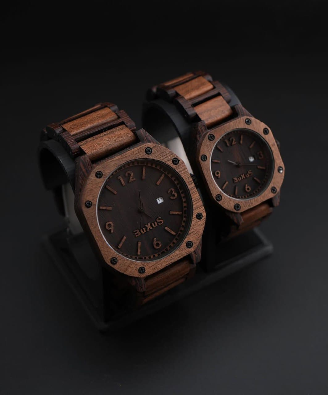 ساعت چوبی بوکسوس مدل رادان