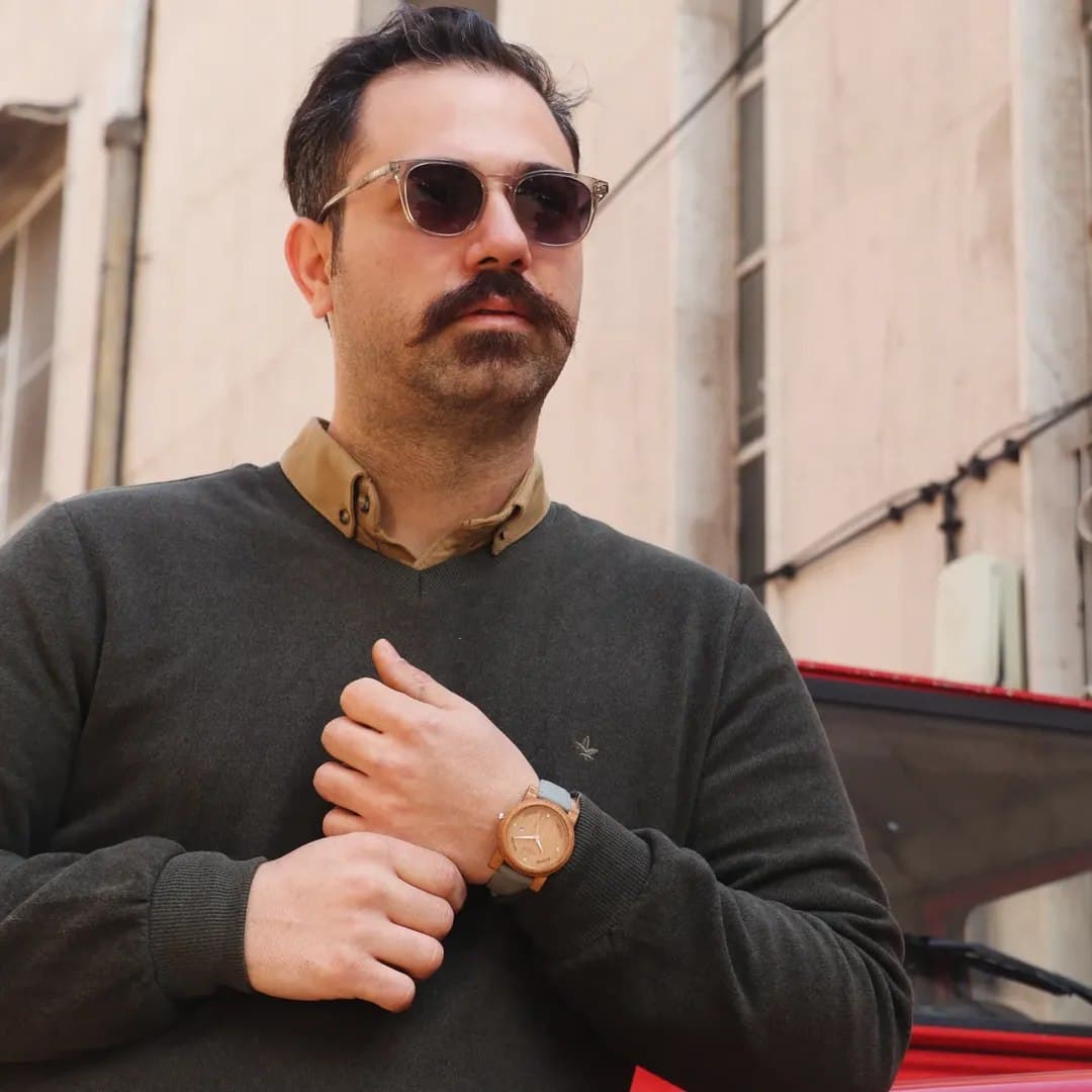 ساعت مچی چوبی شلتا مدل شیلر