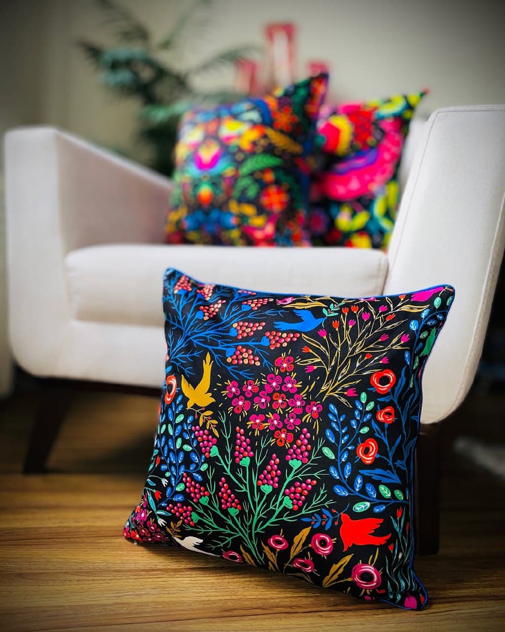 کوسن چاپی طرح بهار و روایت