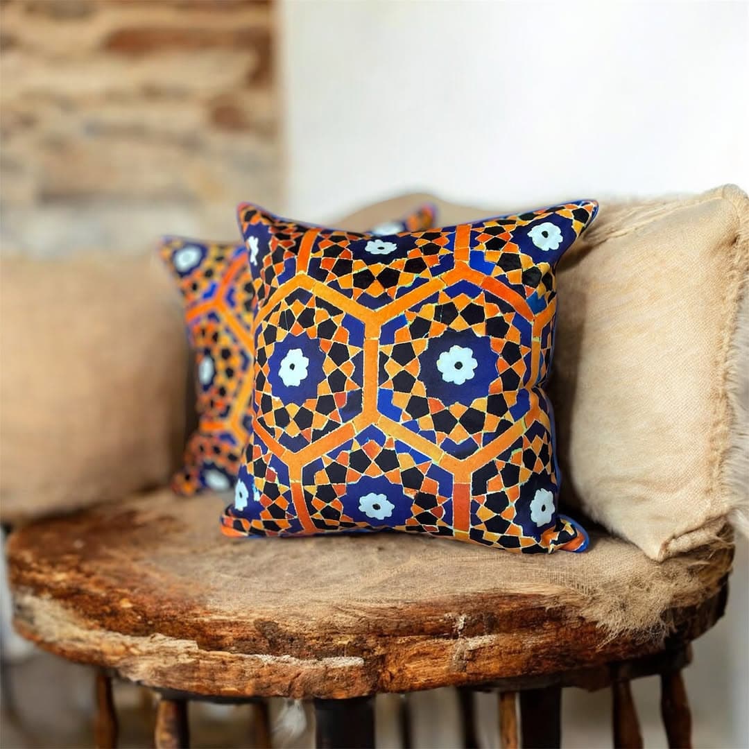 کوسن دکوراتیو مدل کاشان