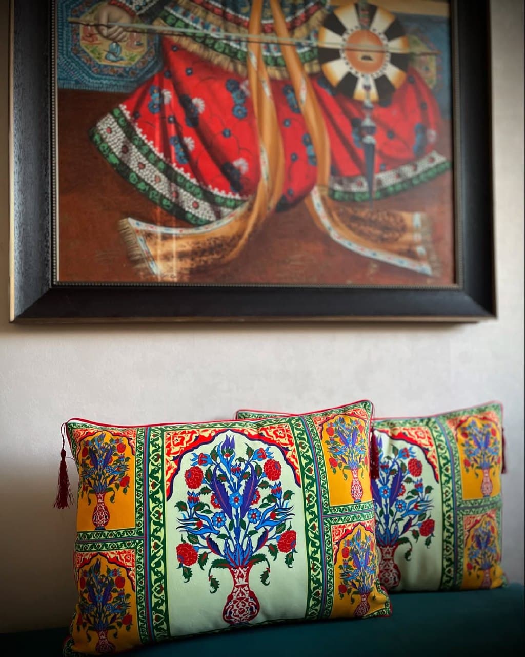 کوسن مستطیل طرح سنتی