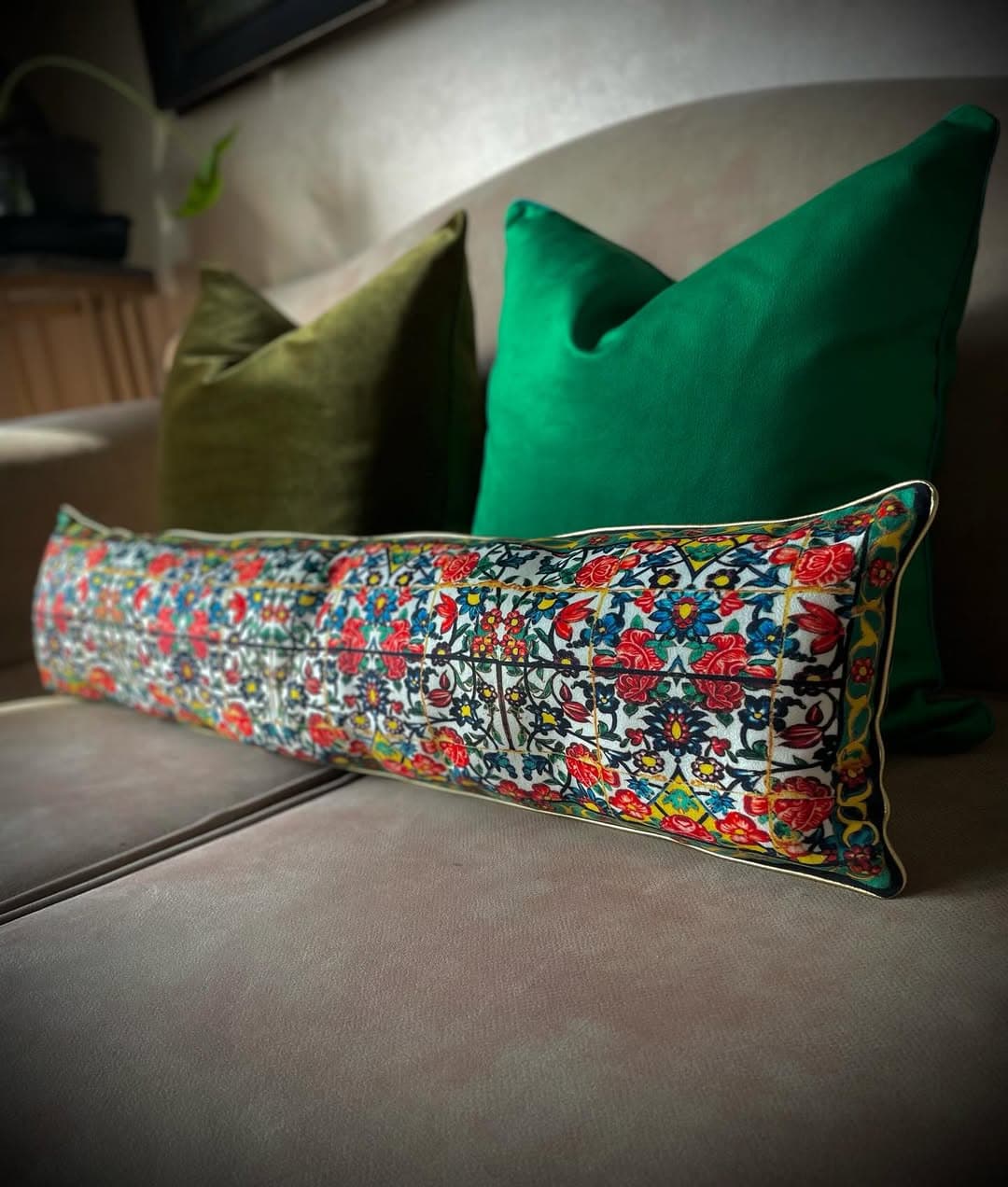 کوسن مستطیلی طرح سنتی