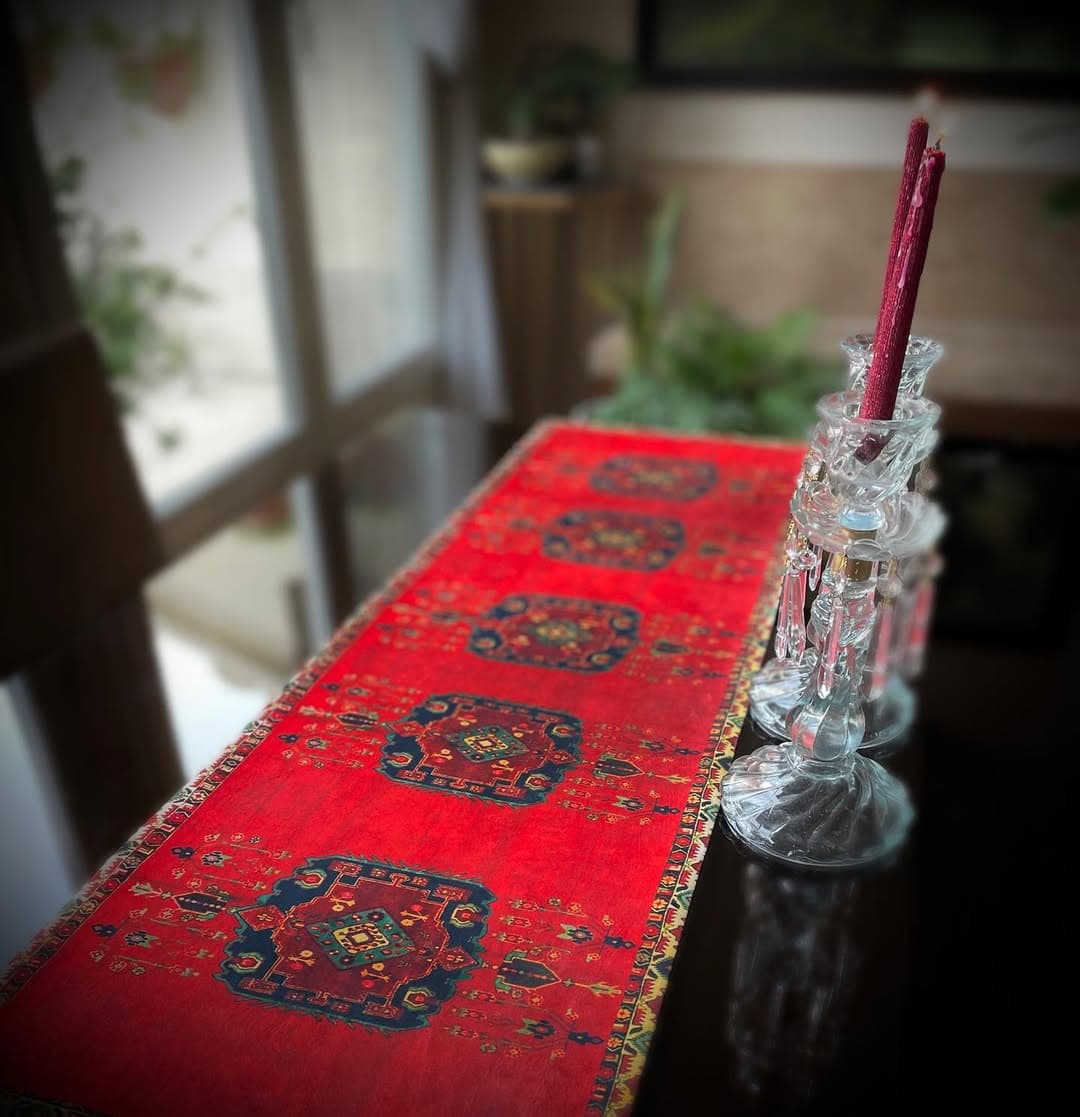 رانر رومیزی طرح سنتی