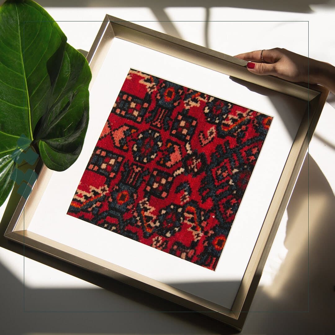 قاب فرش آنتیک حسین آباد همدان
