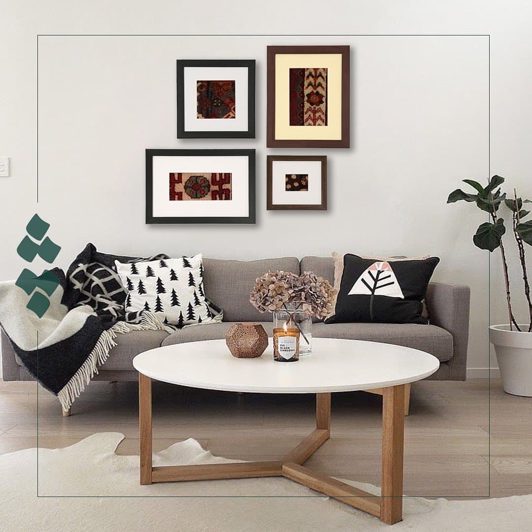 قاب فرش دستبافت آنتیک شیراز