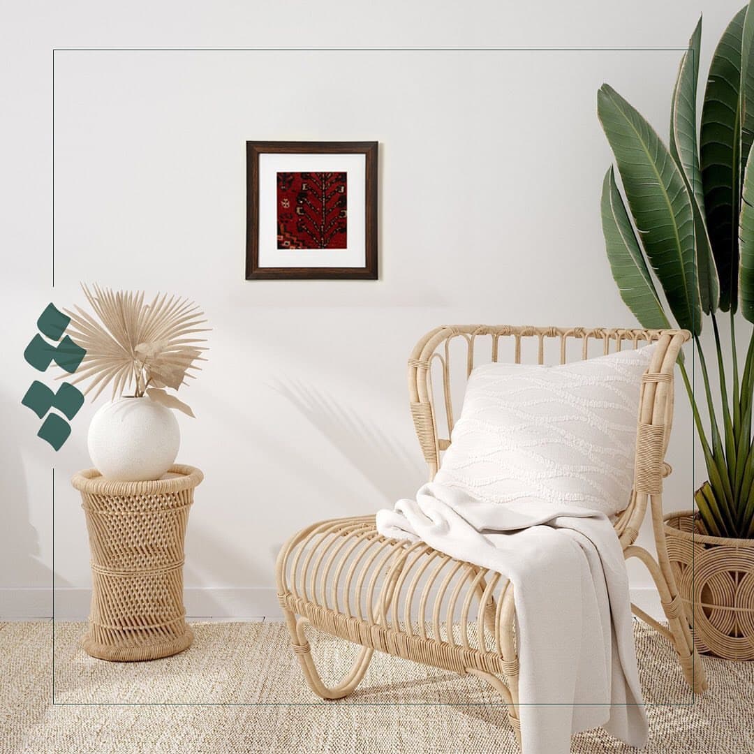 قاب فرش آنتیک شیراز