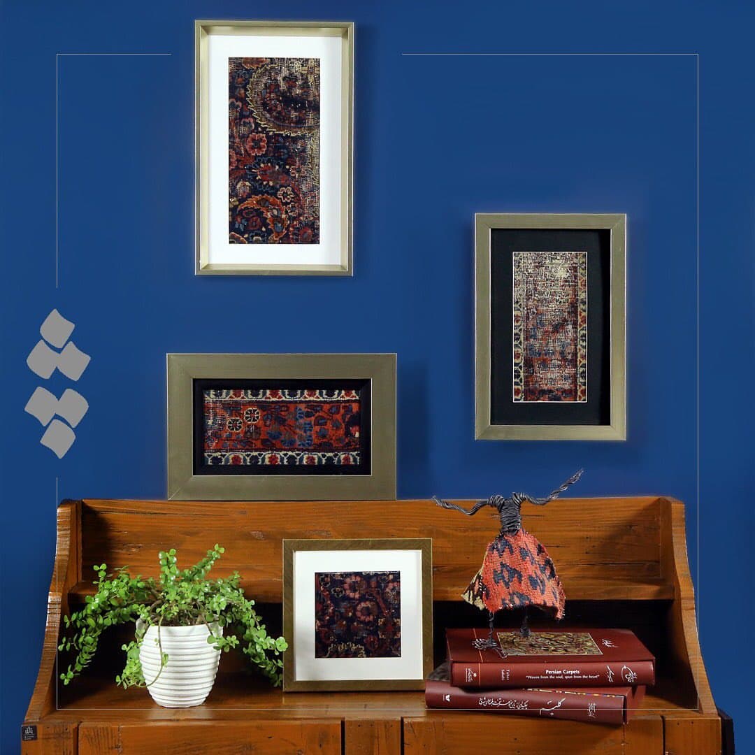 تابلو فرش دستبافت دکوراتیو طرح سنتی