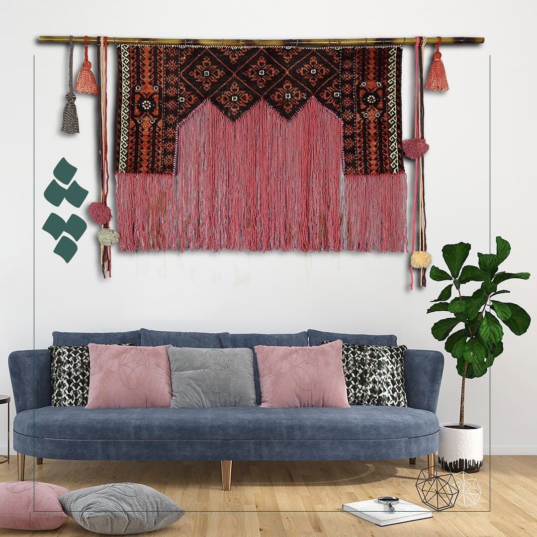 بوم فرش چله مدل خرداد