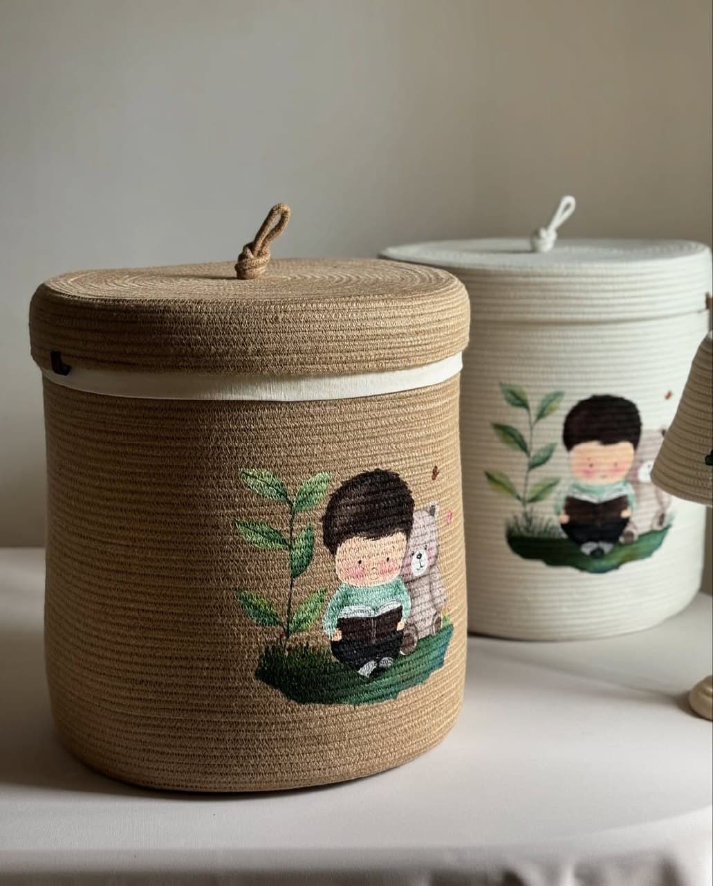 سبد نظم دهنده درب دار قیطانی طرح کوشا