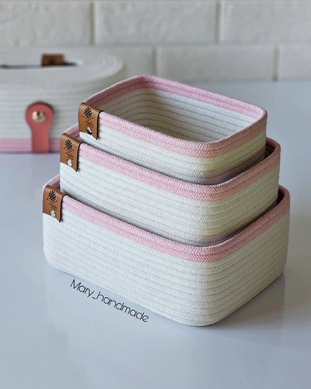 ست سه تایی سبد نظم دهنده کنفی مستطیلی