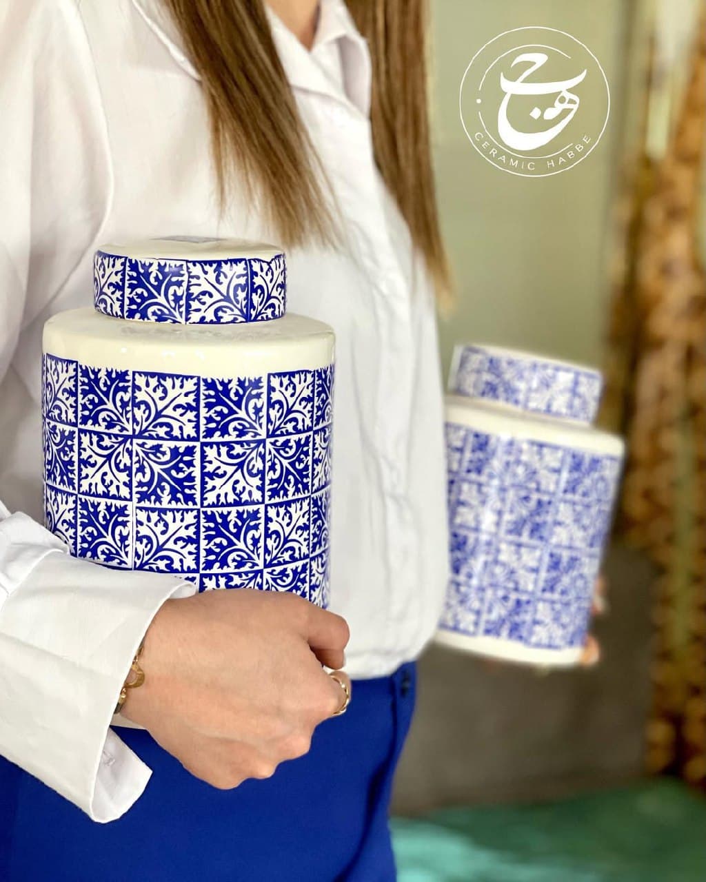 ست بانکه پاسماوری سرامیکی طرح سنتی مدرن