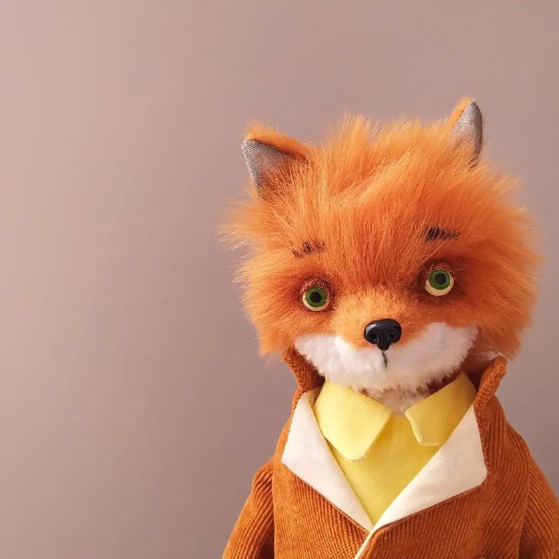 عروسک دست ساز کلکسیونی مدل مستر فاکس