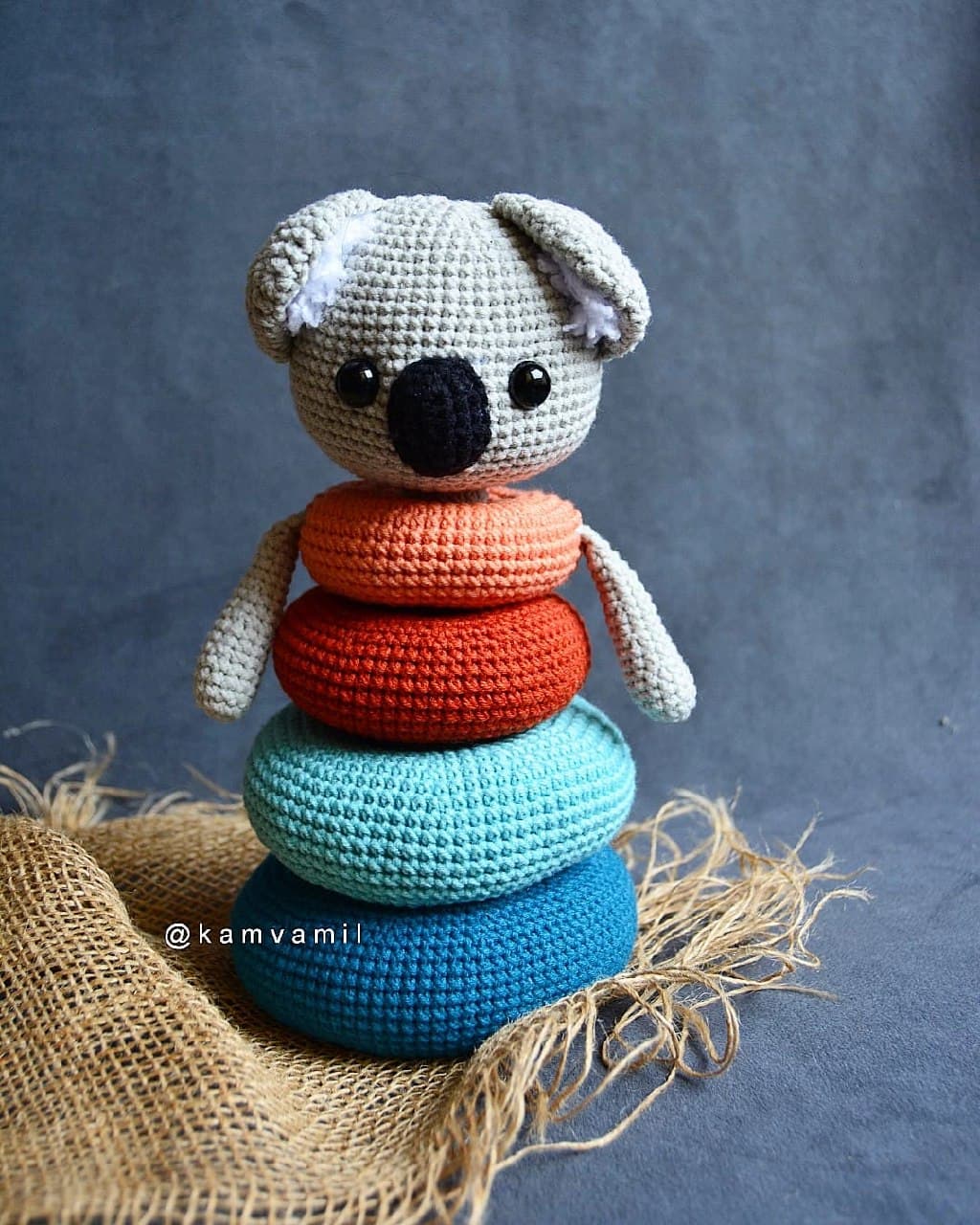 برج هوش بافتنی طرح کوآلا