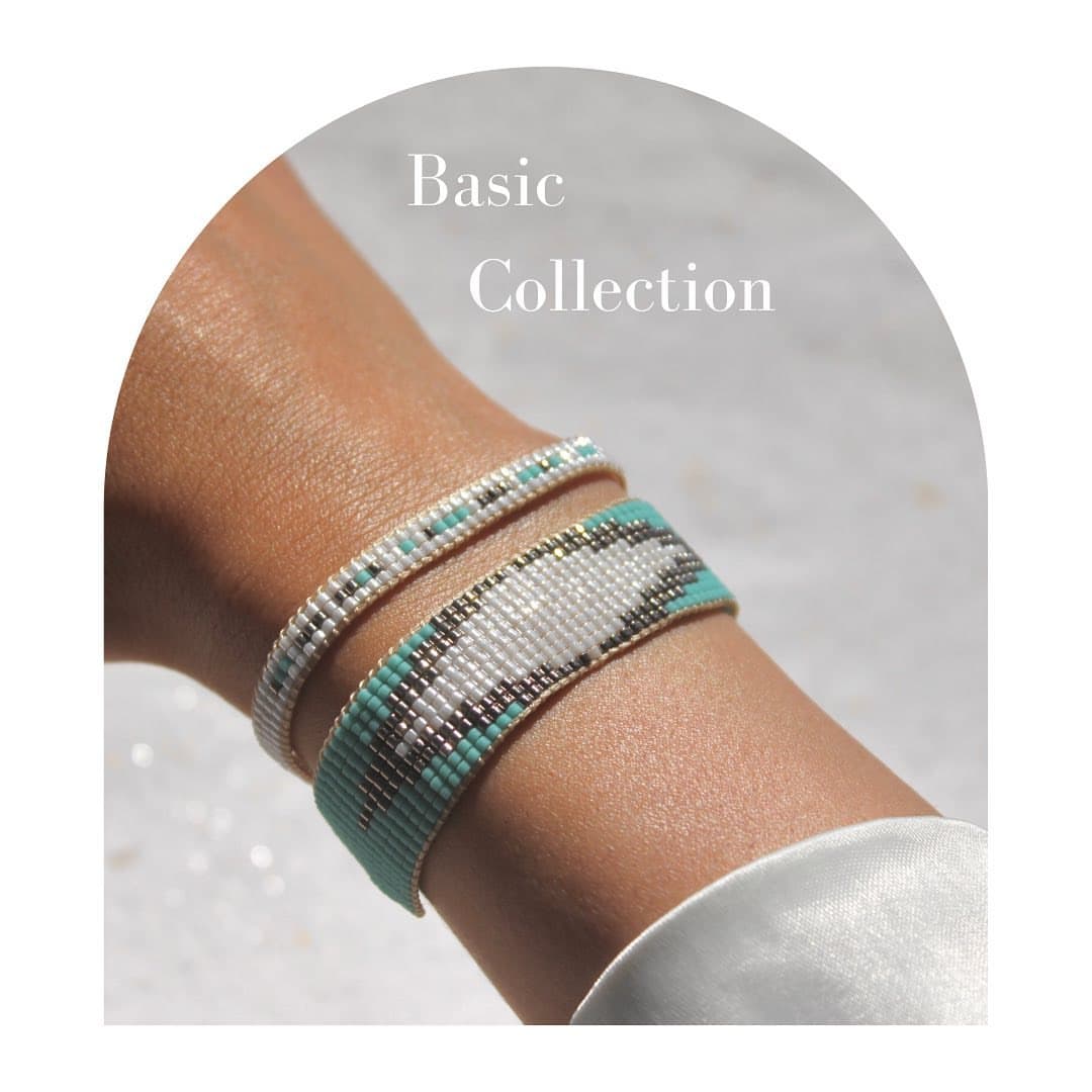 دستبند منجوق بافی میوکی کالکشن بیسیک