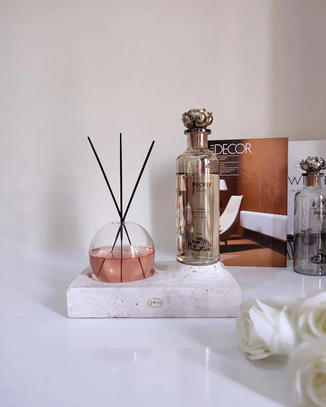 جا اسانسی سنگی دکوراتیو مدل مایا به همراه دیفیوزر