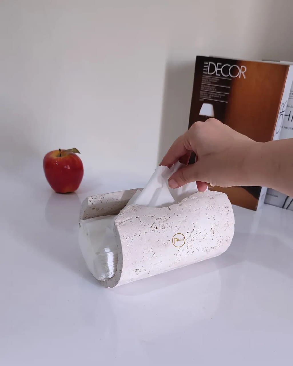 جادستمالی سنگی تراورتن طرح ناهید