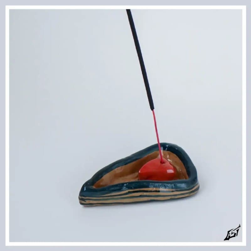 جاعودی سفالی دست ساز مدل قایق