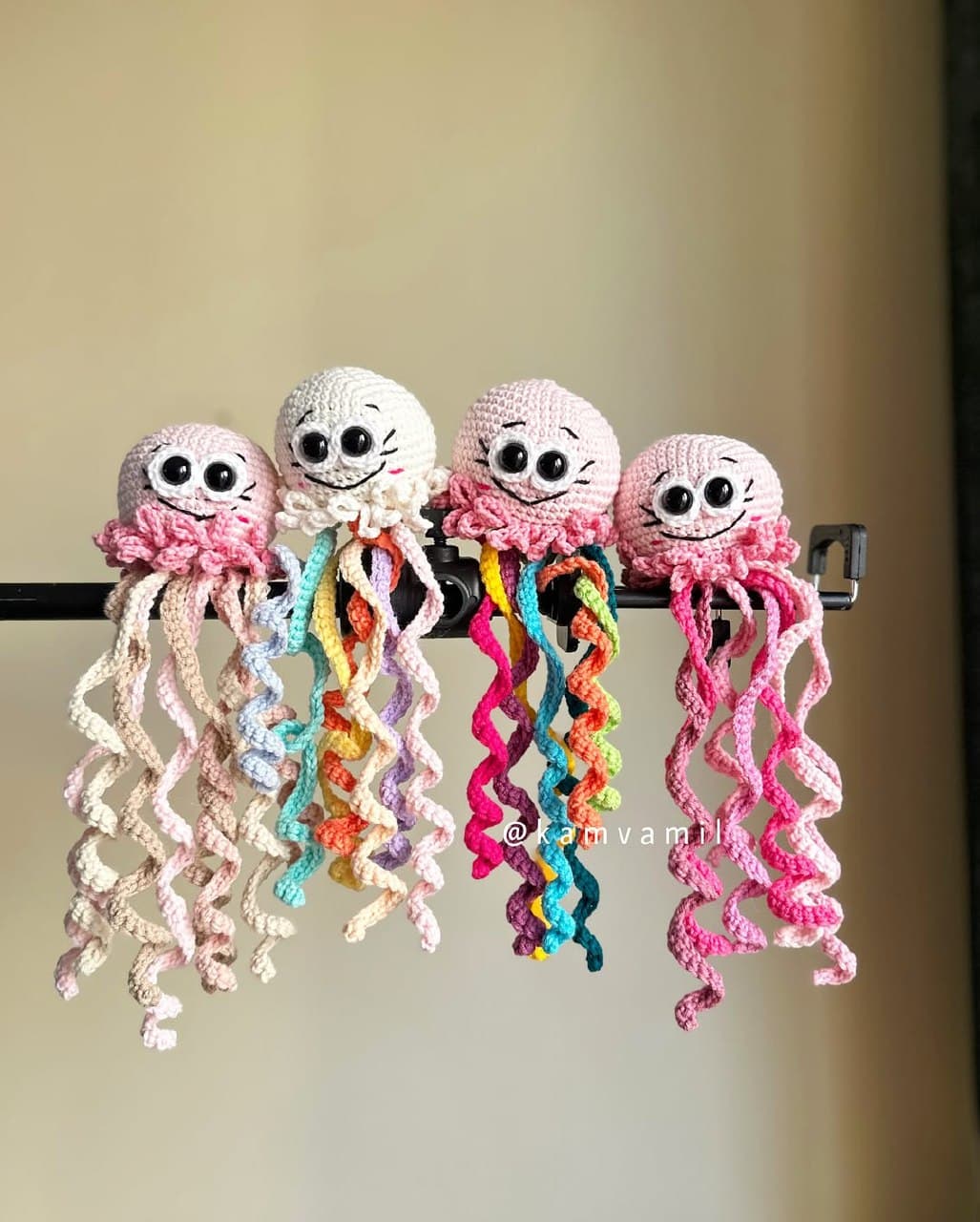 عروسک بافتنی عروس دریایی دستباف