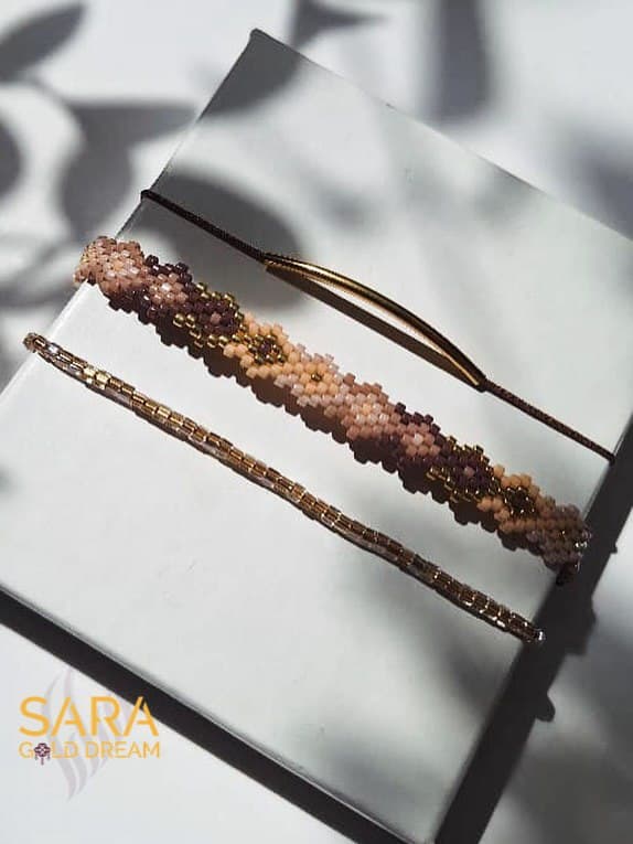 ست دستبند سه تایی میوکی با طرح پاییزی