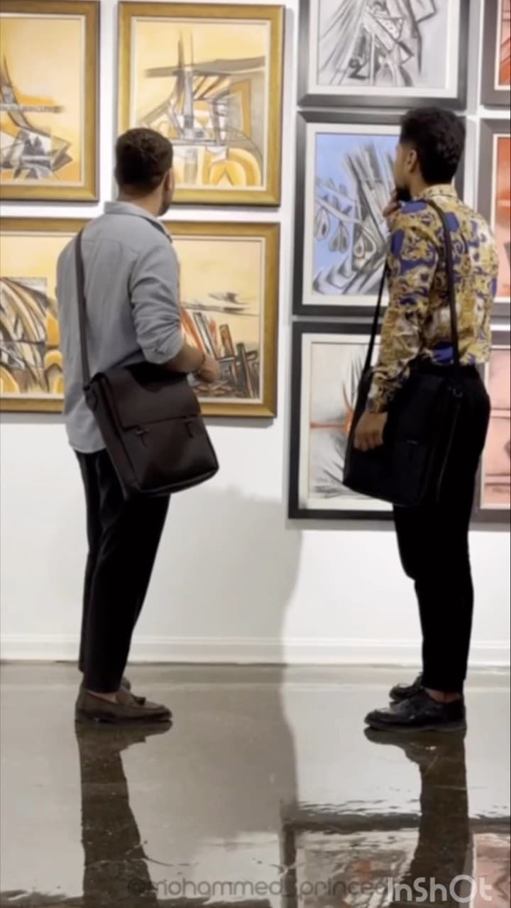 کیف دوشی چرم بزرگ دست دوز