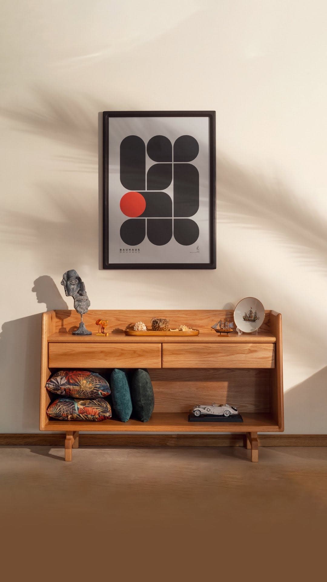 ساید بورد چوبی مدل آنالوگ