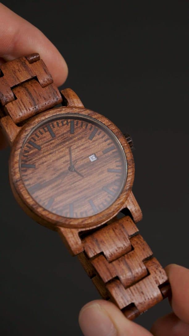 ساعت مچی چوبی باکسس مدل میترا