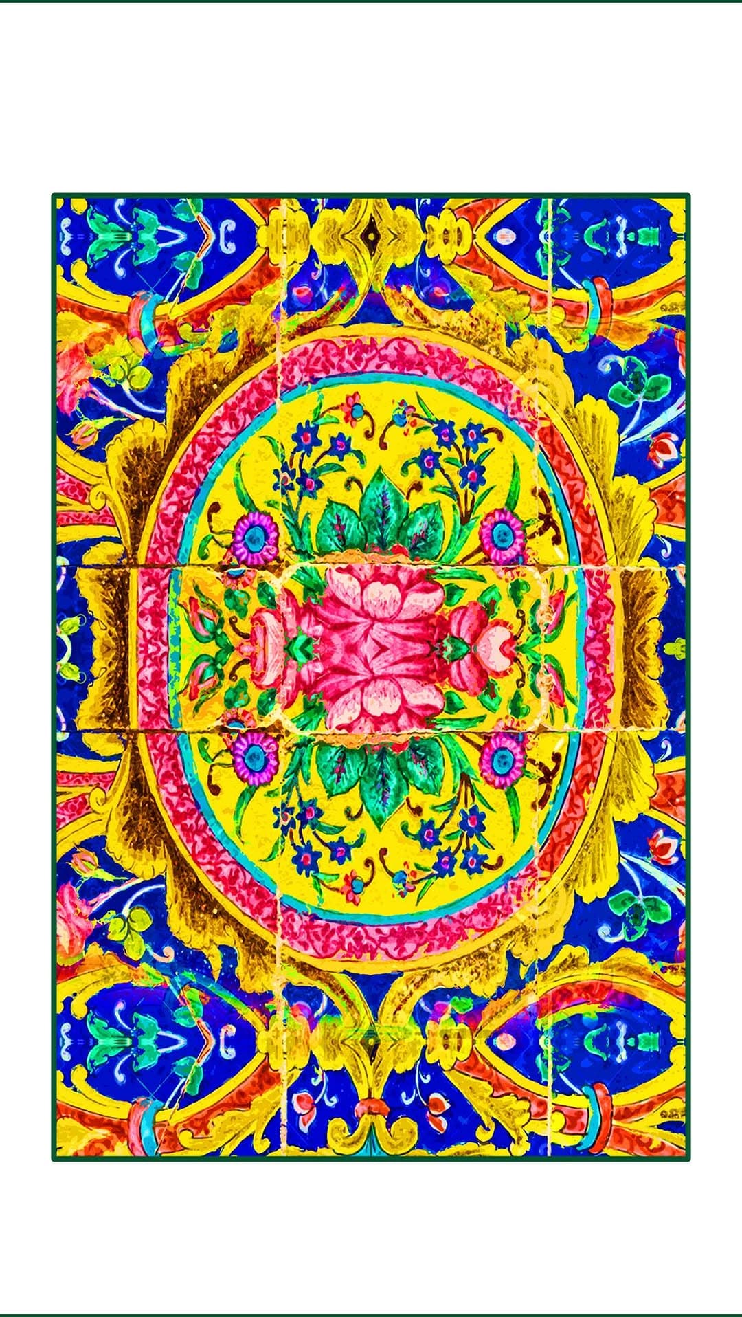 ست کوسن و رانر مخمل طرح سنتی