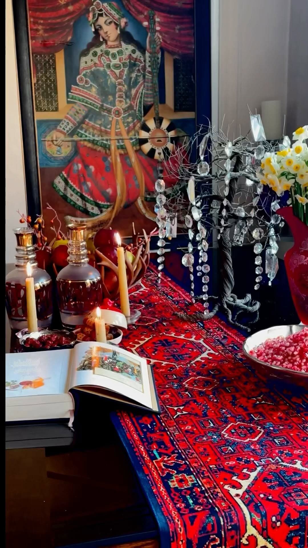 رانر رومیزی سنتی شیندخت