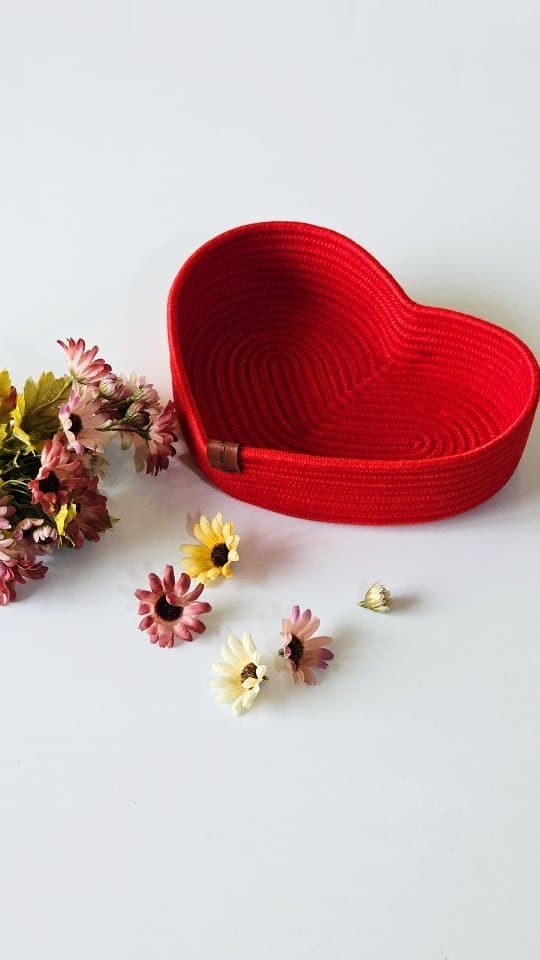 سبد قیطانی طرح قلب