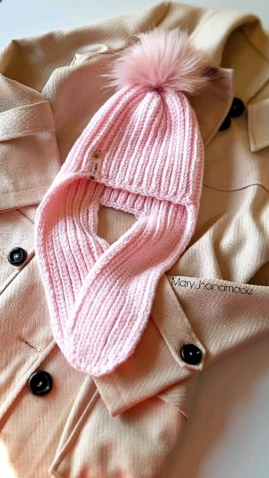 کلاه شالدار روسی دخترانه