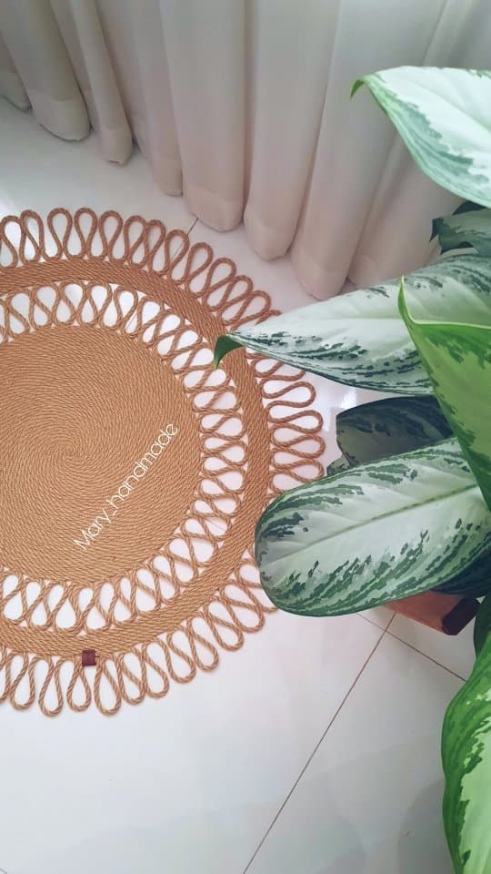 پادری کنفی گرد دستباف